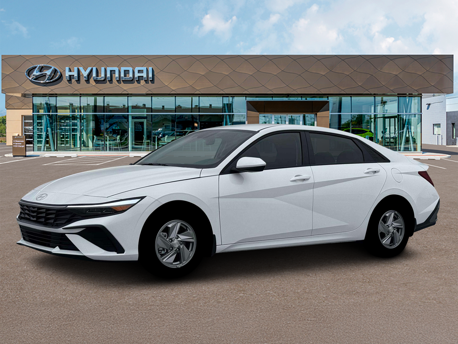 2026 Hyundai ELANTRA — side profile view