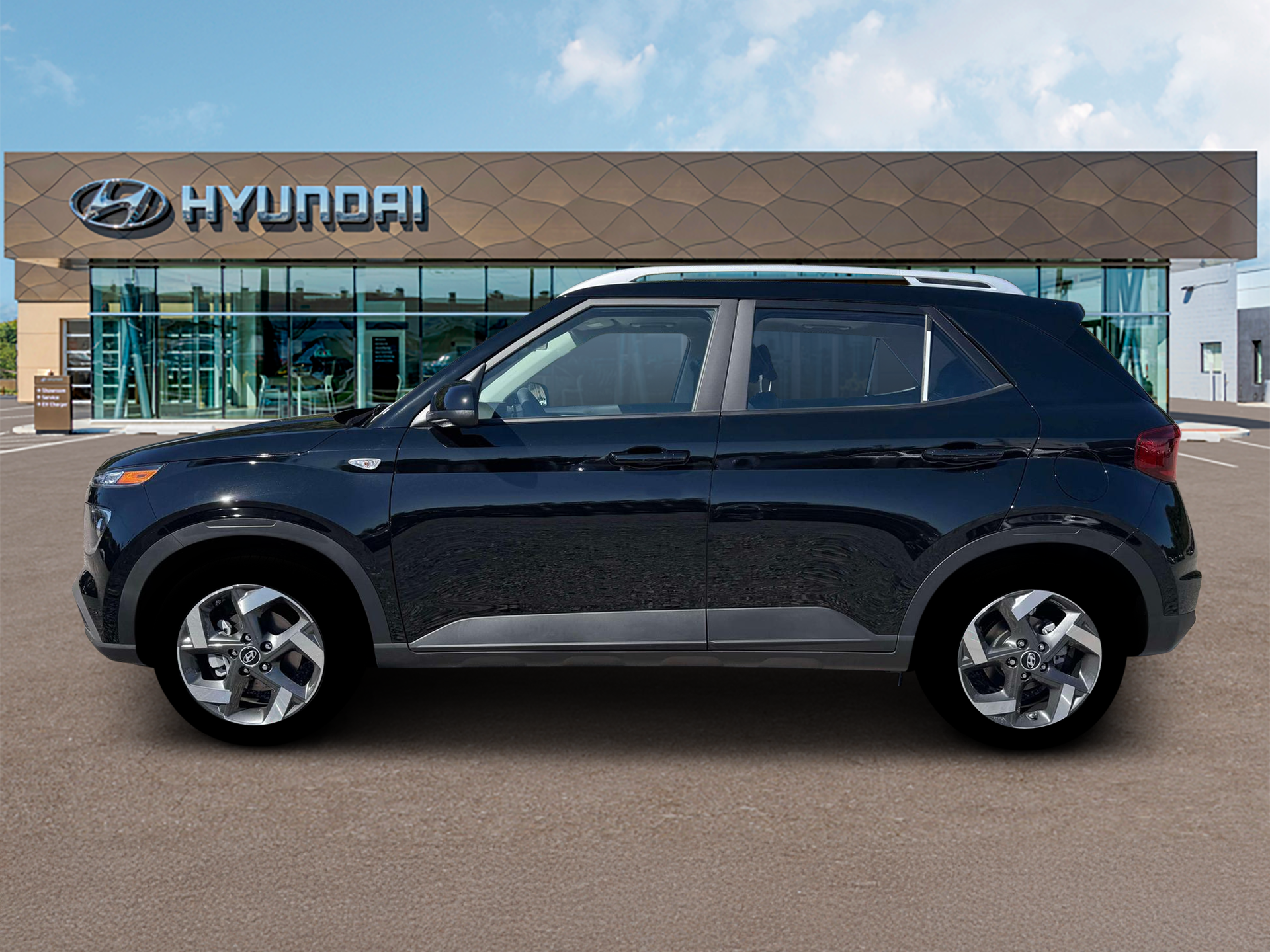 2026 Hyundai VENUE — rear three-quarter view
